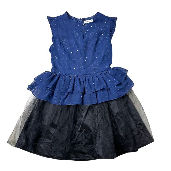 Retro Blue Fit And Flair Dress Kate Young For Target 6 NWT - Picture 1 of 6